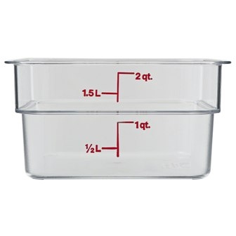 Polycarbonate Food Storage Container 2SFSCW135
