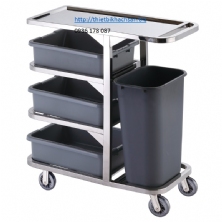 XE ĐẨY DỌN DẸP, COLLECTION  TROLLEY  C-23D
