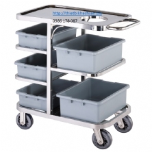 XE ĐẨY DỌN DẸP, COLLECTION  TROLLEY  C-23E