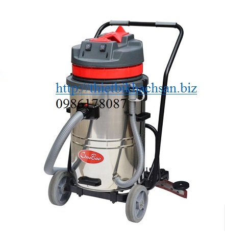 Máy hút bụi khô ướt WET/DRY VACUUM CLEANERS with Italy motor & water squeegee(60L 2000w)(220V) CB60-2W