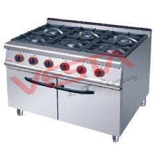 Gas Range With Cabinet JZH-RA-6