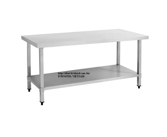 SS304 Work Bench With Under Shelf(Square Leg)