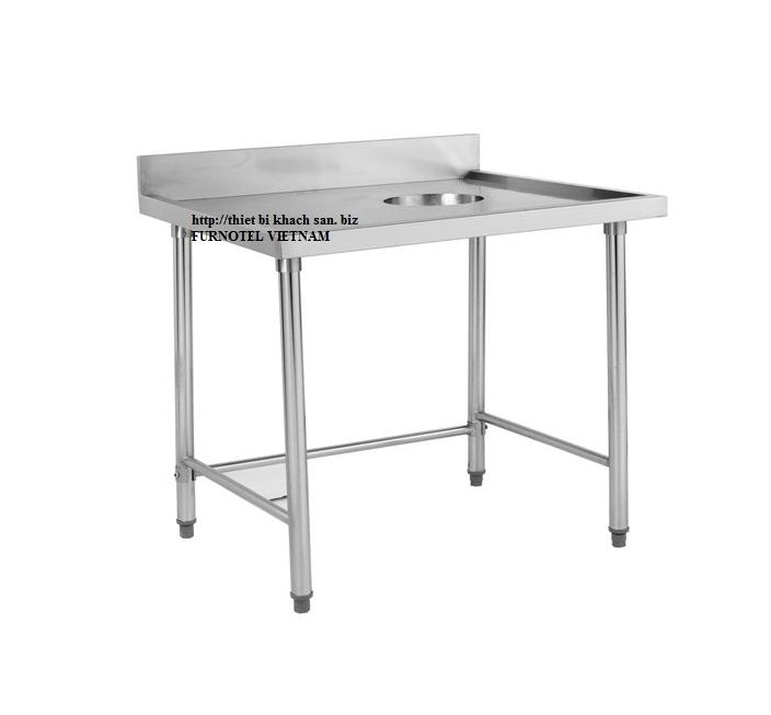SS304 Waste Collector Bench