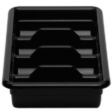 Black Plastic Regal Cutlery Box 11 1120CBR110