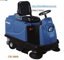 DRIVING TYPE SWEEPING MACHINE WITH BATTERY & CHARGER （220V） CB-2006