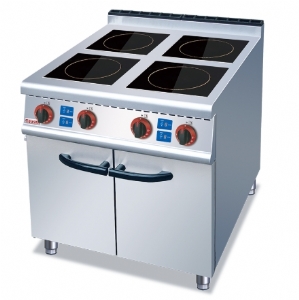 Four-head induction cooker with cabinet ZH-IC-4