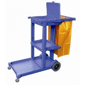 Cleaning Multi-functional Janitor Cart Trolley AF08160A 