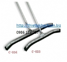 CHỔI LAU BẰNG THÉP (THÉP 1.25M) 30 STEEL CURVED SPONGE SCRAPE(with 1.25m stick) C-034
