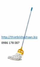 ĐẦU KẸP VỚI TAY CẦM VÀNG SANG TRỌNG, Standard PRESSING MOP head with clip with standard handle (1.25 stick) C-203