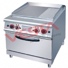  Electric Griddle (2/3 Flat&1/3 Grooved)With Electric Oven JZH-TU