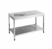 SS304 Work Bench With Under Shelf (square leg)