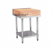 SS304 Bench With Wooden/Plastic Cutting Board
