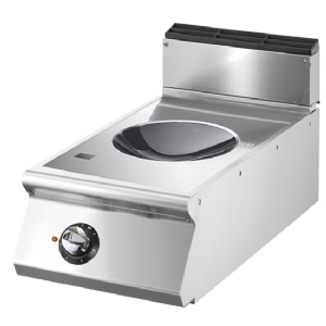 Induction wok, top version, 1 cooking zone 5 kW VS7040INDWT
