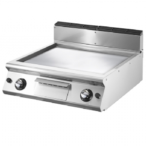 Gas griddle, top version, smooth chromed plate VS7080FTGVCRT