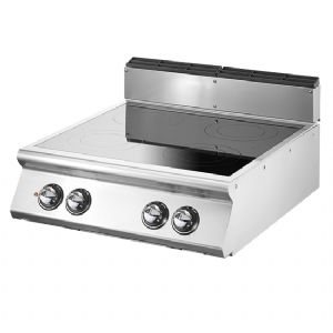 Induction plate, top version, 4 cooking zone Ø 220 mm each 3,5 kW VS7080INDT14