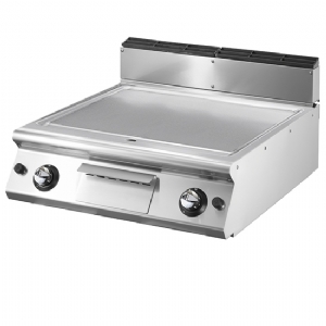 Gas griddle, top version, smooth plate, TERMA PLUS VS9080FTGT