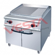 Gas Griddle (2/3 Flat&1/3 Grooved)With Cabinet ZH-RG