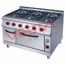 Gas Range With 6-Burne Gas Oven ZH-RQ-6